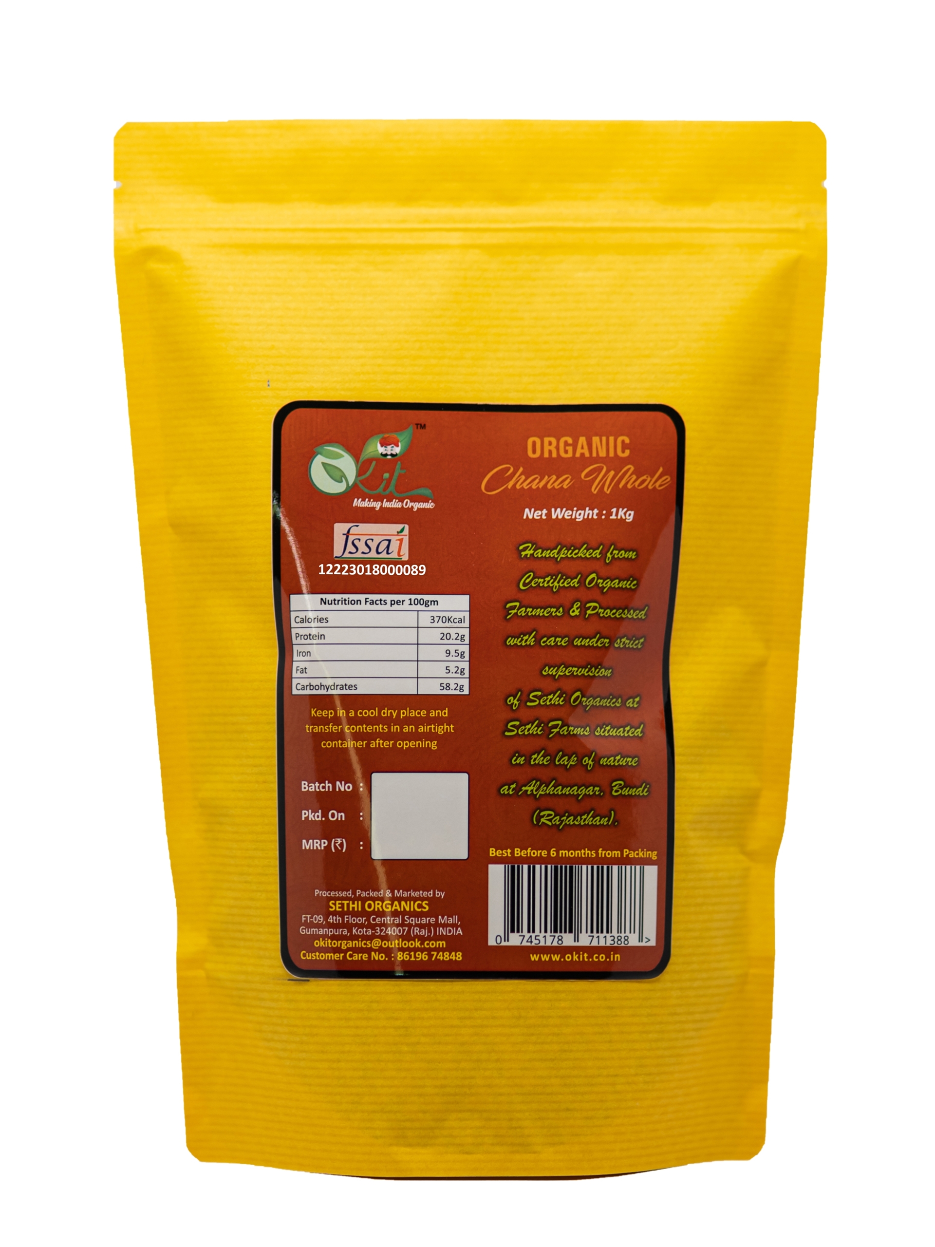 Chana Whole - Image 2