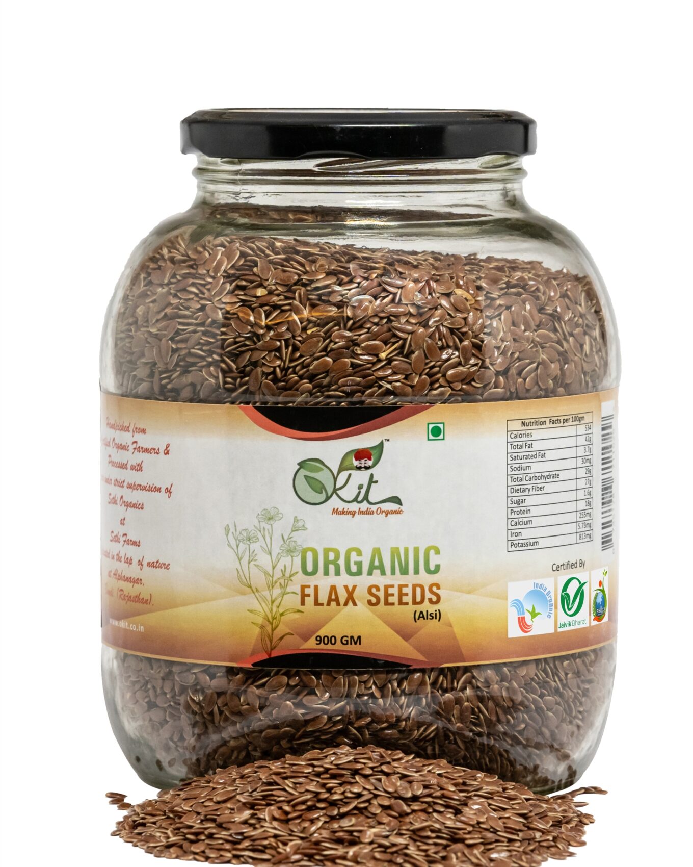 Roasted Flaxseeds